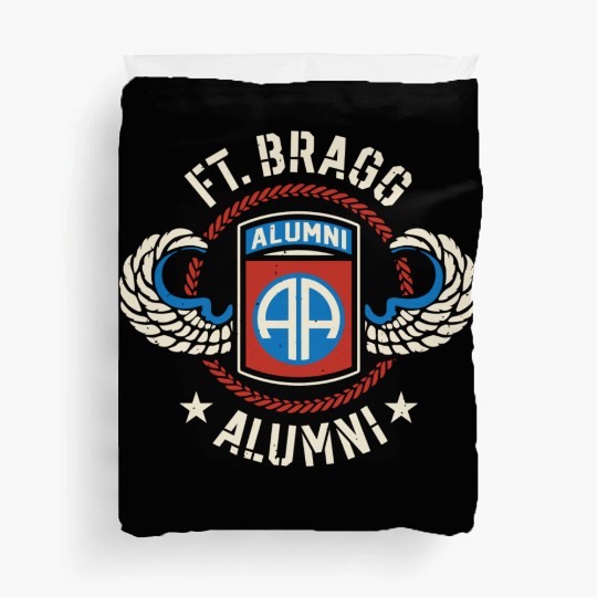 Ft Bragg Alumni Us Army 82Nd Airborne Division Par Duvet Covers
