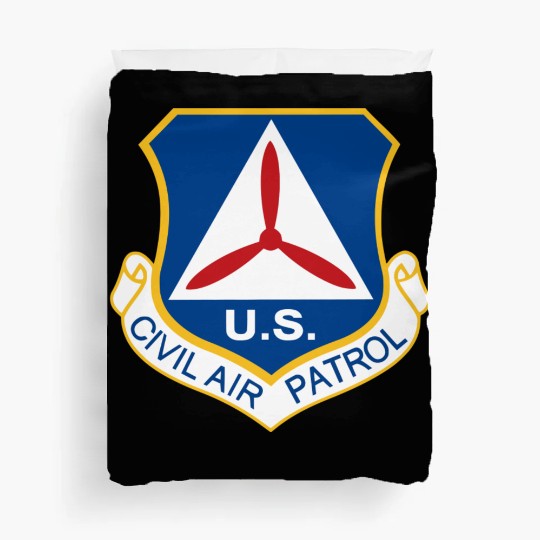 Civil Air Patrol Logo Air Force Cap Military Veter Duvet Covers