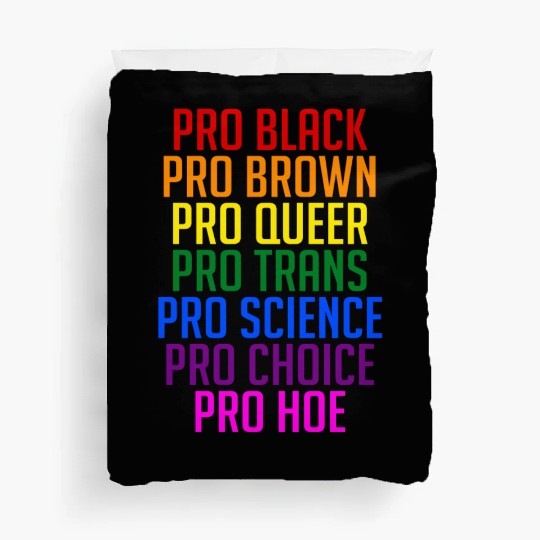 PRO BLACK PRO BROWN PRO QUEER PRO TRANS Duvet Covers