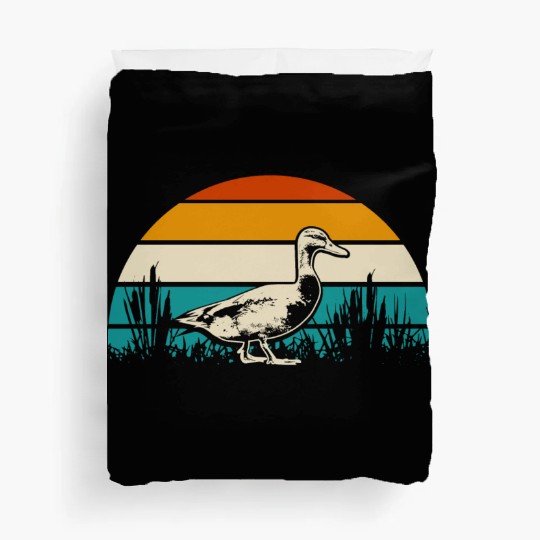 Duck hunting animal welfare gift idea Duvet Covers