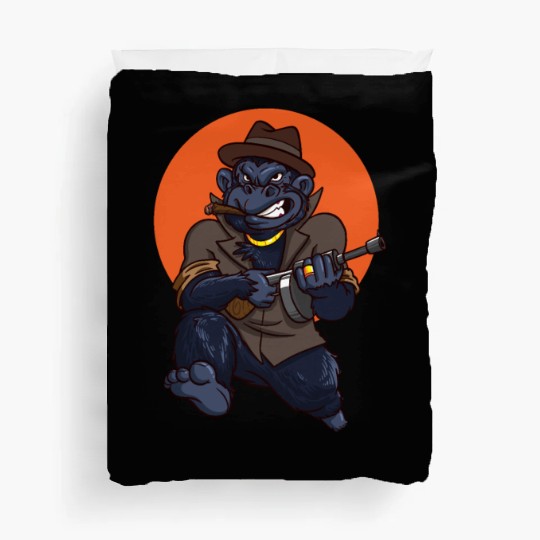 Animal Gorilla Kingpin Duvet Covers