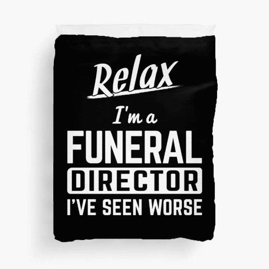 Funeral Director Director Duvet Covers