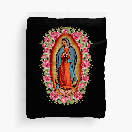 Our Lady Virgen De Guadalupe Virgin Mary Duvet Covers