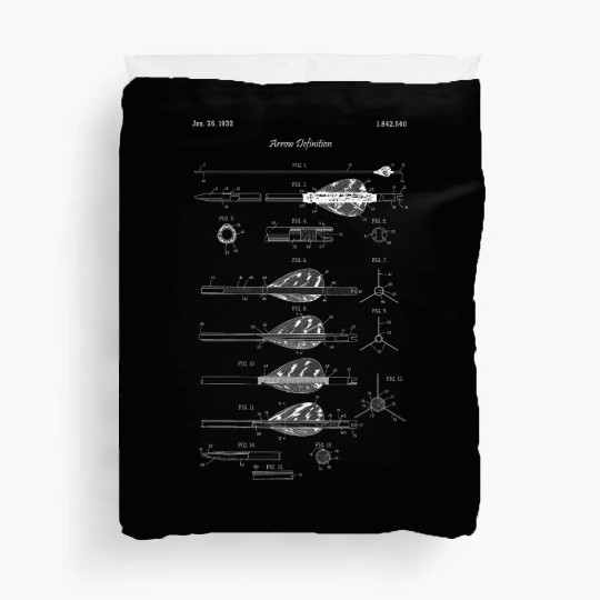 Archery Arrow Definition Duvet Covers