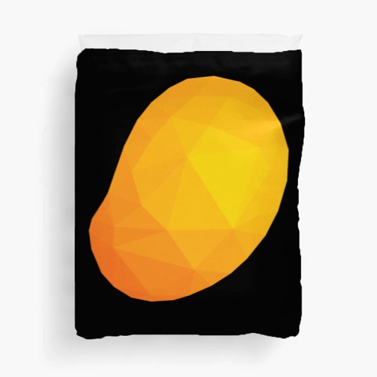 Mango Low Poly Duvet Covers
