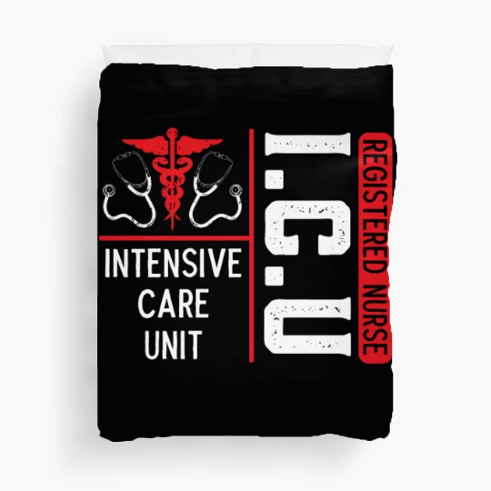 ICU Registered Nurse Medical Intensive Care Unit Duvet Covers
