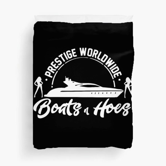 boats and hoes step brothers Duvet Covers