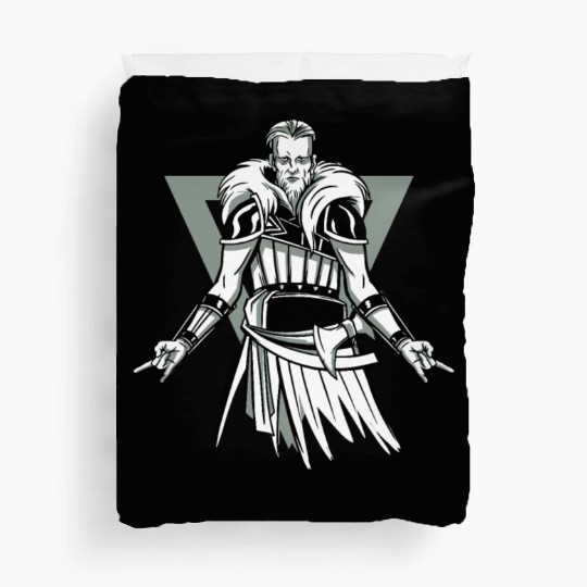 Viking Viking Head Odin Thor Axe Ragnar Fighter Duvet Covers