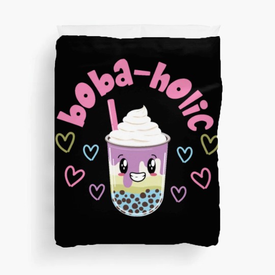 Bubble Boba Tea Duvet Covers