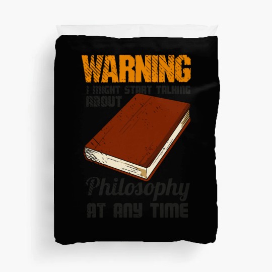 Philosophy Thinker Freethinker Philosopher Duvet Covers