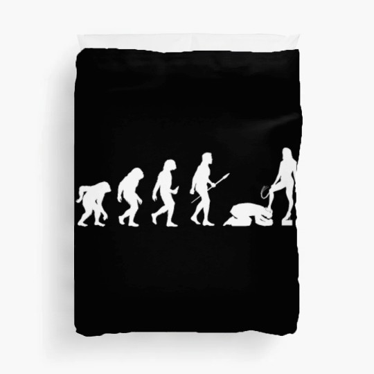 Domina Evolution Outfit Fetiche BDSM Lustig Duvet Covers