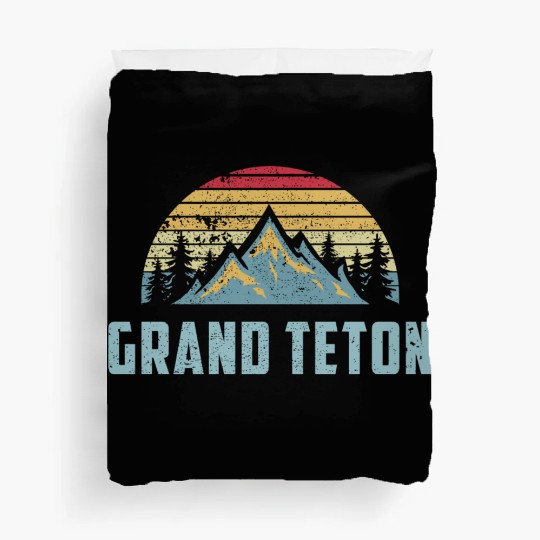 Grand Teton National Park Wyoming Mountain Sweat S Duvet Covers