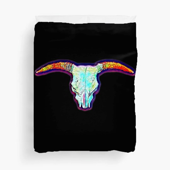 Cow skull Duvet Covers