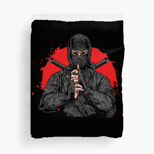 Ninja Samurai Kendo Katana Japan Yakuza Shinobi Duvet Covers