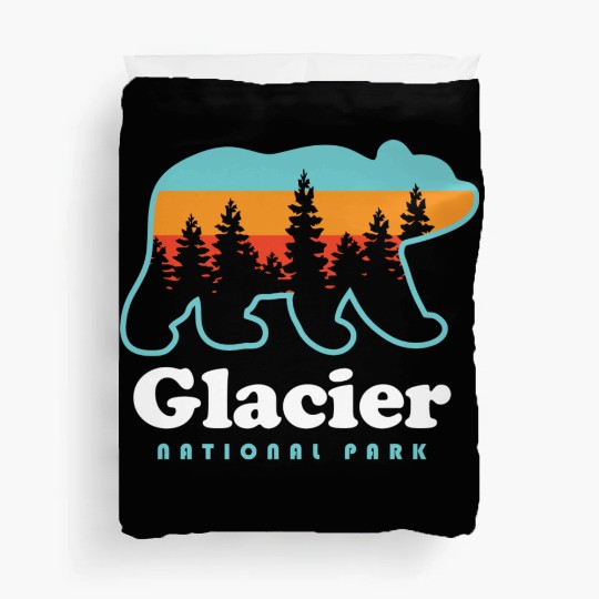 Glacier National Park Duvet Covers