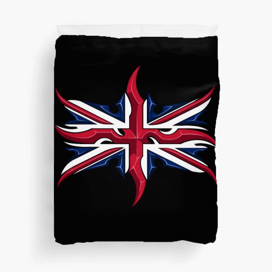 Union Jack British Flag Resistance Style Duvet Covers