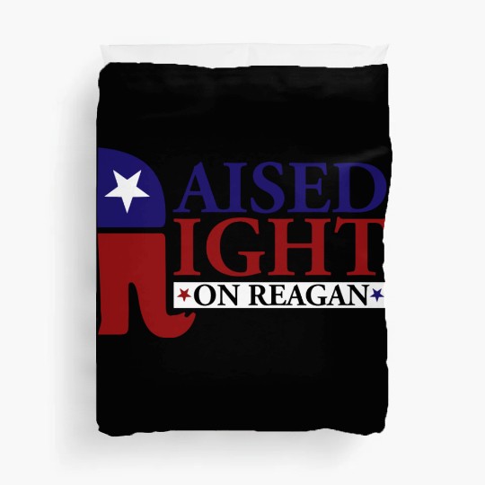 Raised Right On Reagan 80'S Nostalgia Duvet Covers