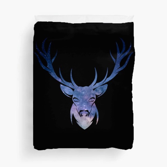 Galaxy Deer Duvet Covers