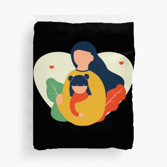 I Love You, Mama & Baby Duvet Covers, Mommy and Me Duvet Covers