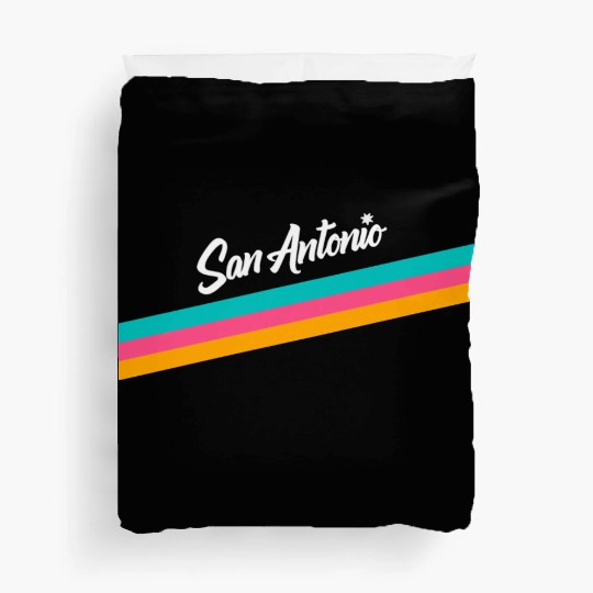 San Antonio Spurs logo Duvet Covers