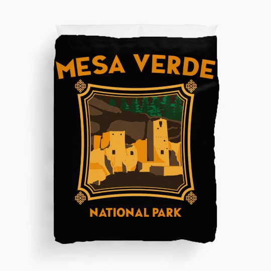 Mesa Verde National Park Novelty Graphic Design Duvet Covers