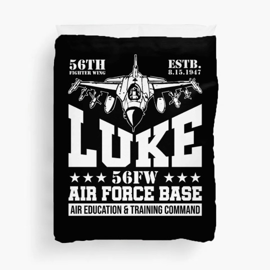 Luke Air Force Base USAF F35 Fighter Wing Duvet Covers