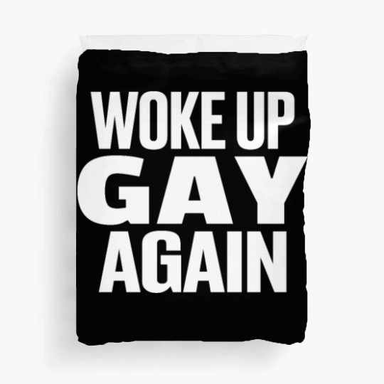 Gay Couple Homosexual LGBTQ Queer Pride Duvet Covers