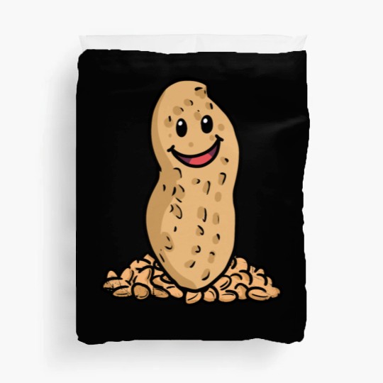 happy Peanuts Nuts Kids Baby Snack Illustration Duvet Covers