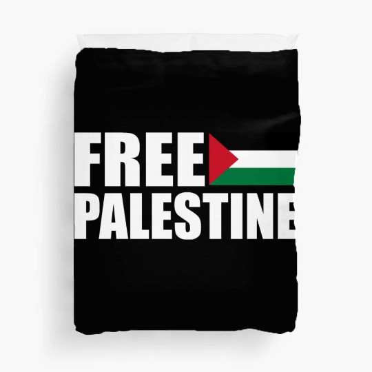 Free palestine Duvet Covers