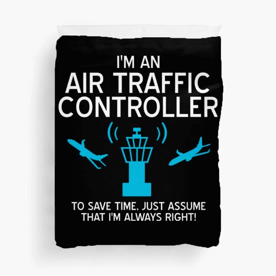 Air Traffic Controller ATC Air Traffic Control Duvet Covers