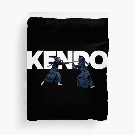Kendo Fighters Samurai Bogu Shina Ninja Katana Duvet Covers