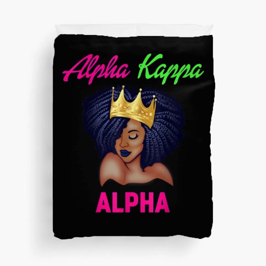 Alpha Kappa AKA Sorority Paraphernalia christmas p Duvet Covers
