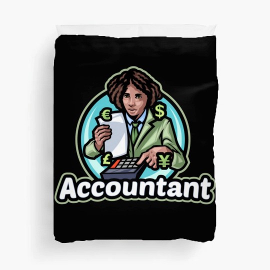 Accountant - Count your Money Duvet Covers