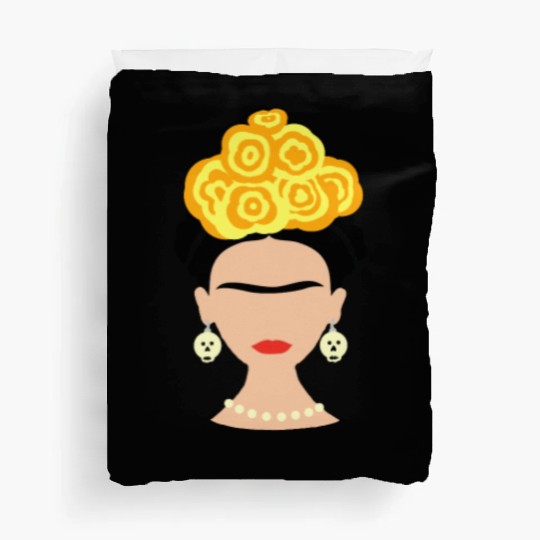 Viva Frida Kahlo Art Print Duvet Covers
