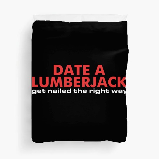 Funny Lumberjack Woodworking Chainsaw Professi Duvet Covers