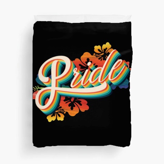 hibiscus Pride LGBTQ+ Duvet Covers