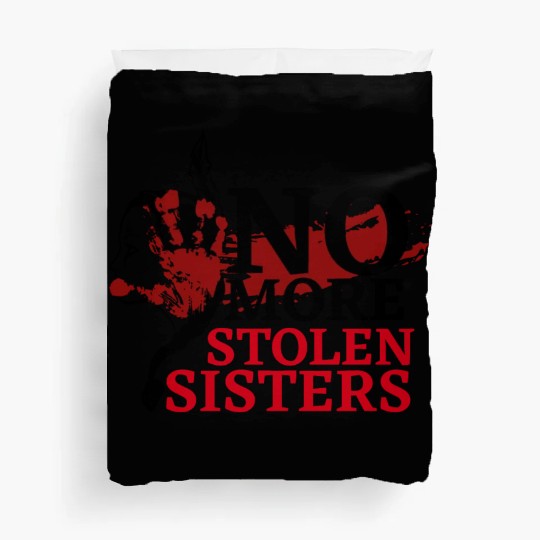 No MS Sisters/MMIW Girl Native American Duvet Covers