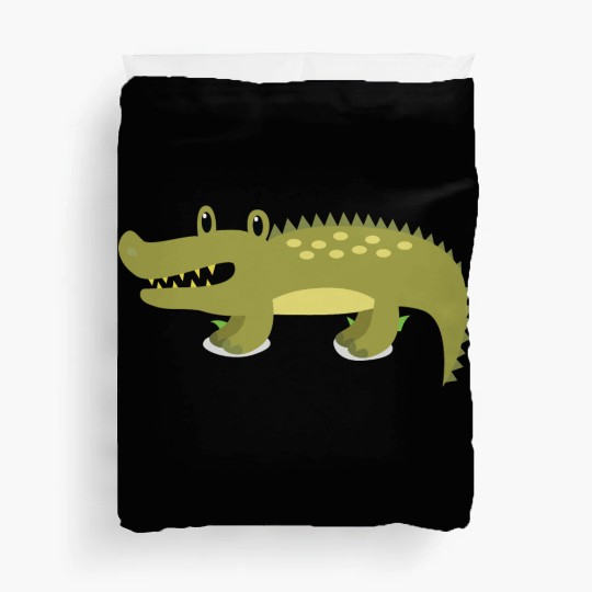Funny Cool Cute Crocodile Alligator Reptile Duvet Covers