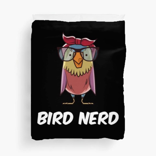 Bird Nerd Duvet Covers