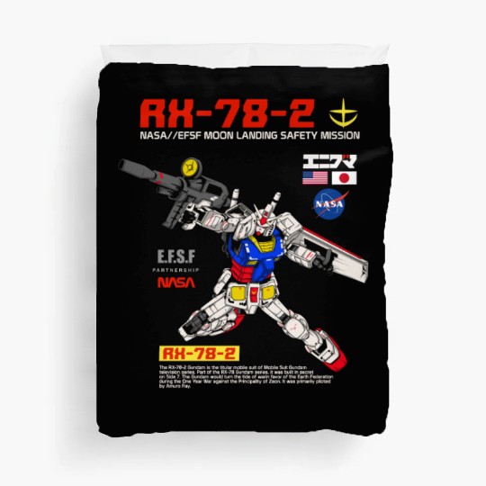 Rx-78-2 Gundam Duvet Covers