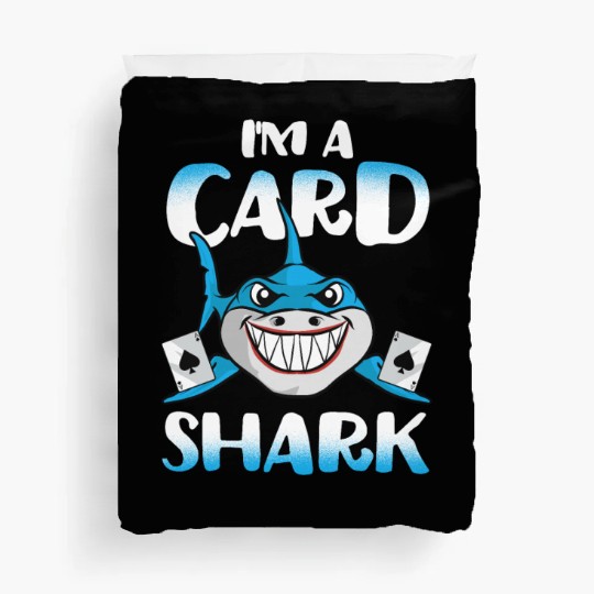 Poker - Card Shark Casino Gamble - Beach Duvet Covers