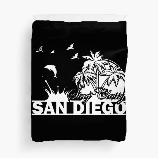 San Diego Cool Logo Funny Duvet Covers