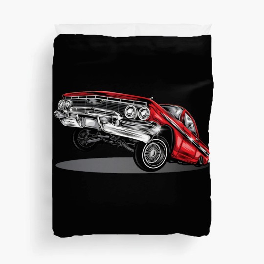 lowrider car Duvet Covers