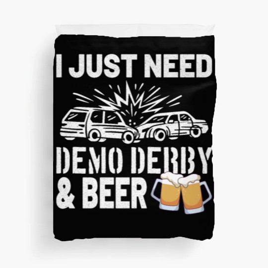 Demolition Derby Demo Derby Dirt Track Gift Idea Duvet Covers