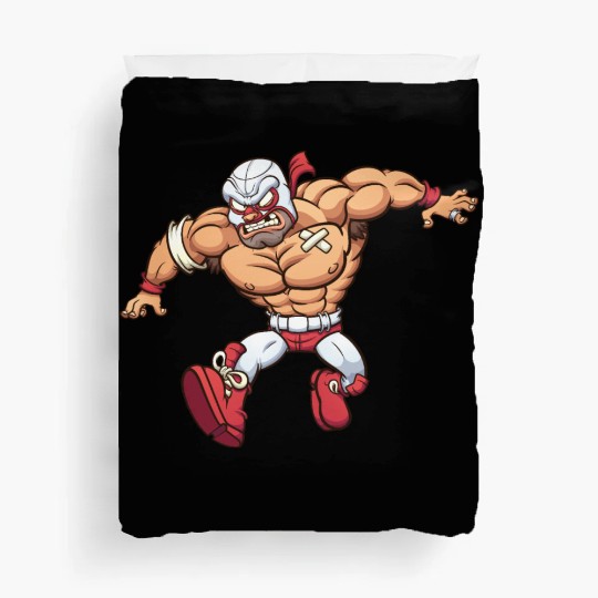 Mexican wrestler Duvet Covers