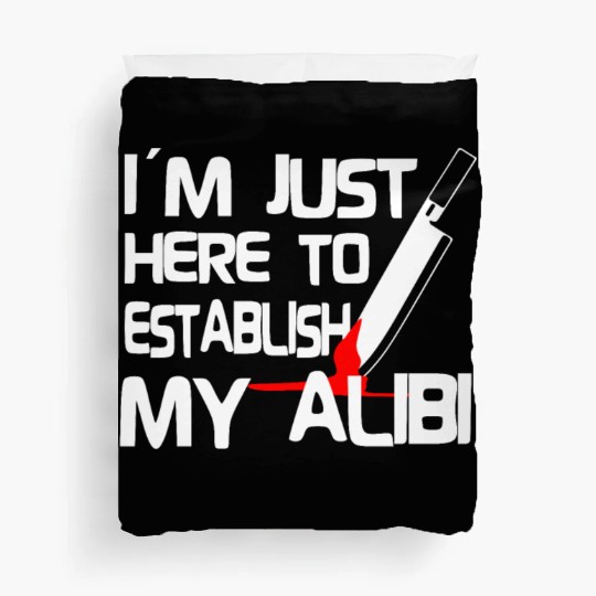 True Crime Detective Serial Killer Documentaries Duvet Covers