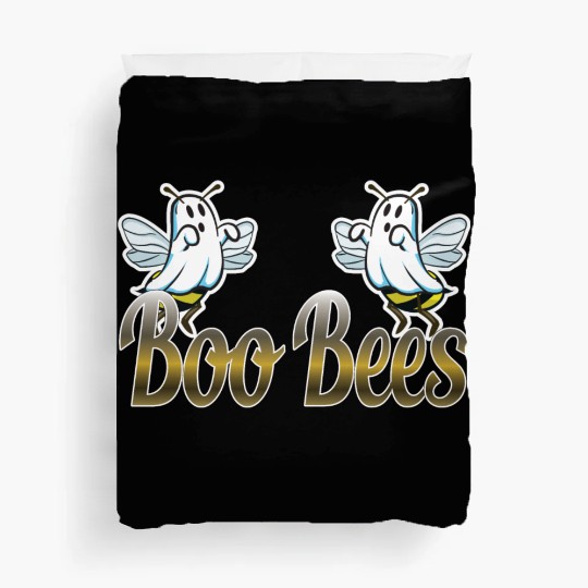 Boo Bees funny ambiguous gift Duvet Covers
