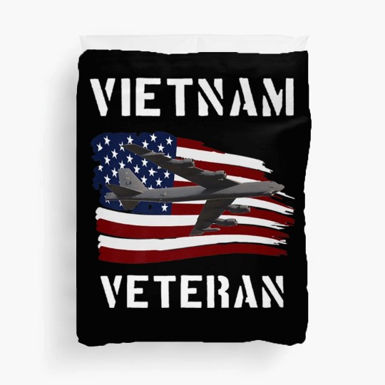 Vietnam Veteran B52 Stratofortress Bomber Plane Us Duvet Covers
