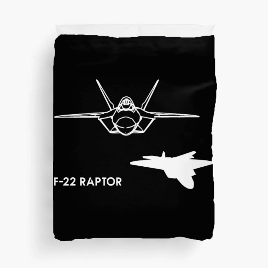 Lockheed Martin F-22 Raptor Duvet Covers