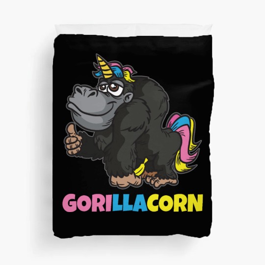 Gorillacorn Unicorn Gorilla Duvet Covers